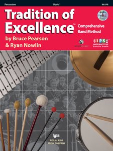 TRADITION OF EXCELLENCE BK 1 PERCUSSION BK/OLA