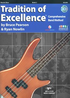 TRADITION OF EXCELLENCE BK 2 ELECTRIC BASS BK/OLA