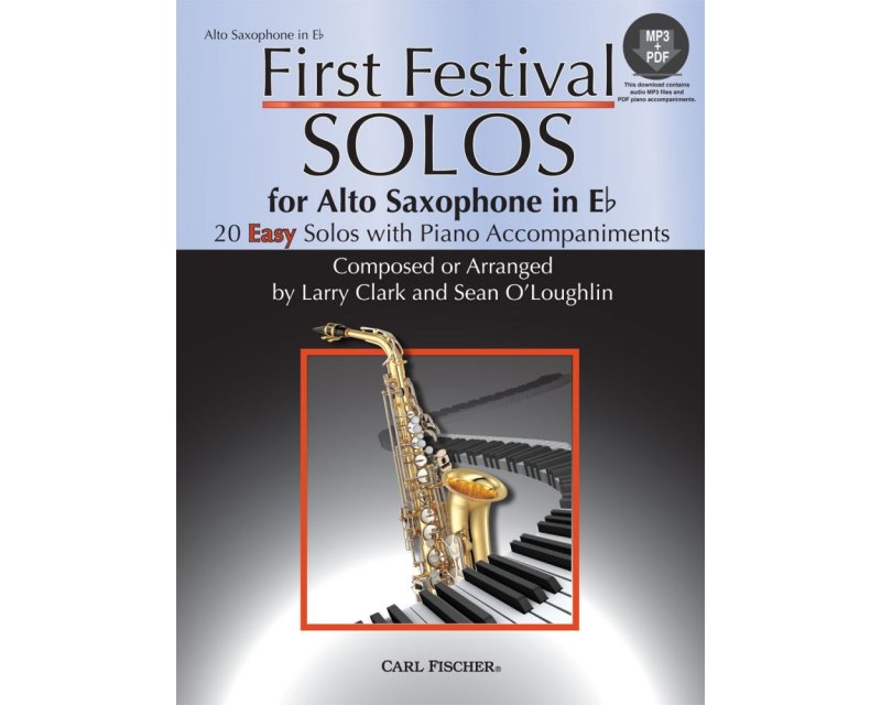 First Festival Solos Alto Saxophone Bk/cd