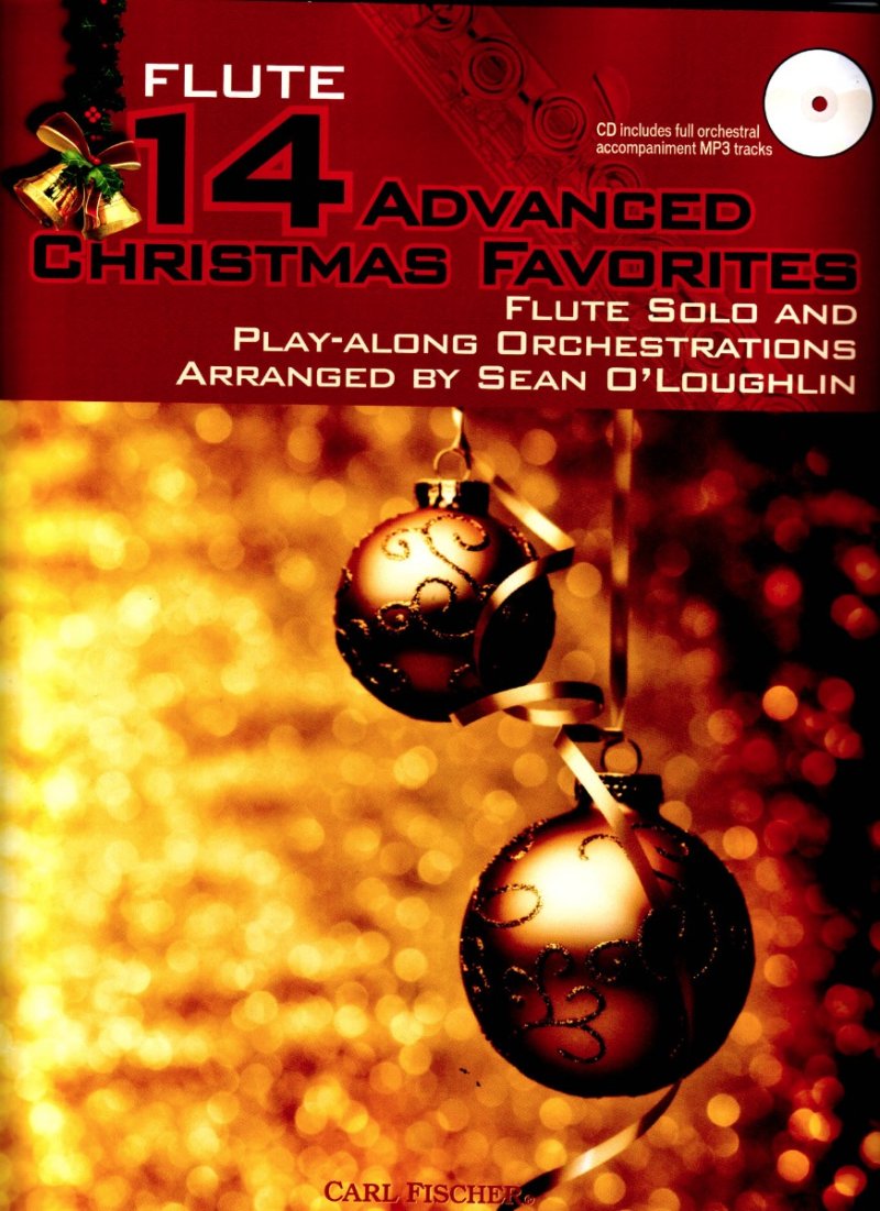 14 Advanced Christmas Favorites Flute Bk/cd