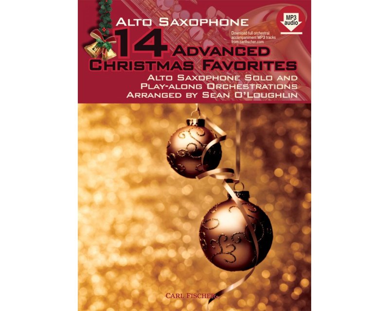 14 Advanced Christmas Favorites Alto Sax Bk/cd