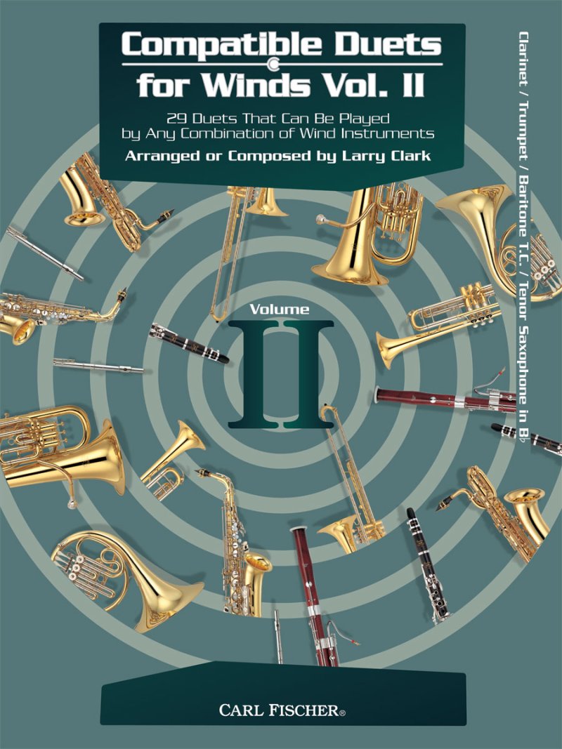 Compatible Duets for Winds Vol 2 Cla/tpt/tsax