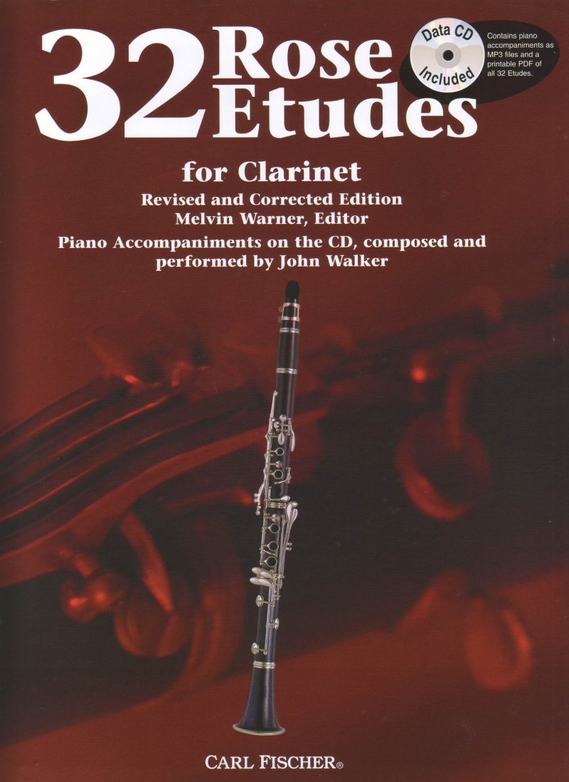 ROSE - 32 ETUDES FOR CLARINET BK/OLA