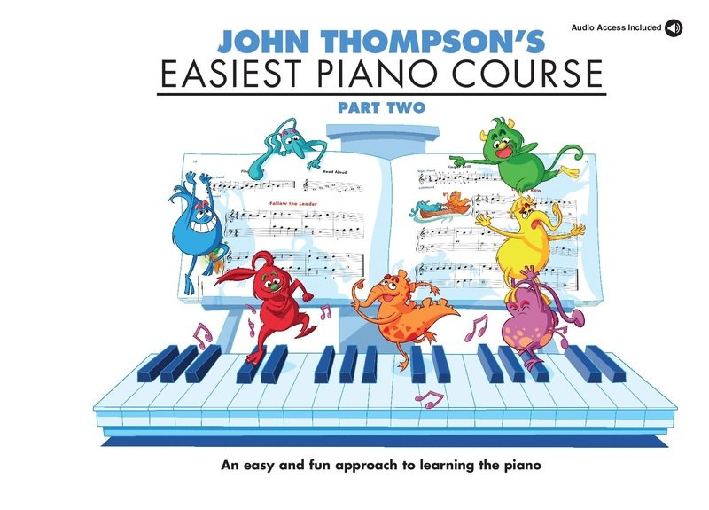 EASIEST PIANO COURSE PART 2 BK/OLA