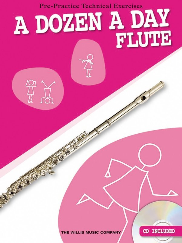 A Dozen a Day Flute Bk/cd