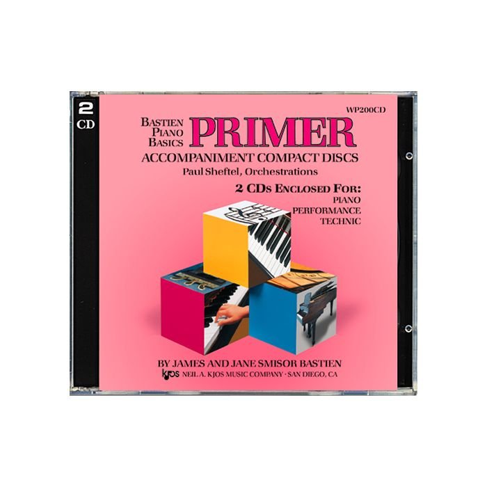 Piano Basics Complete Primer Lev Accomp 2 Cd Set
