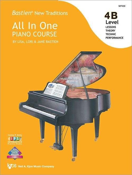 Bastien New Traditions All in One Piano Course Level 4b