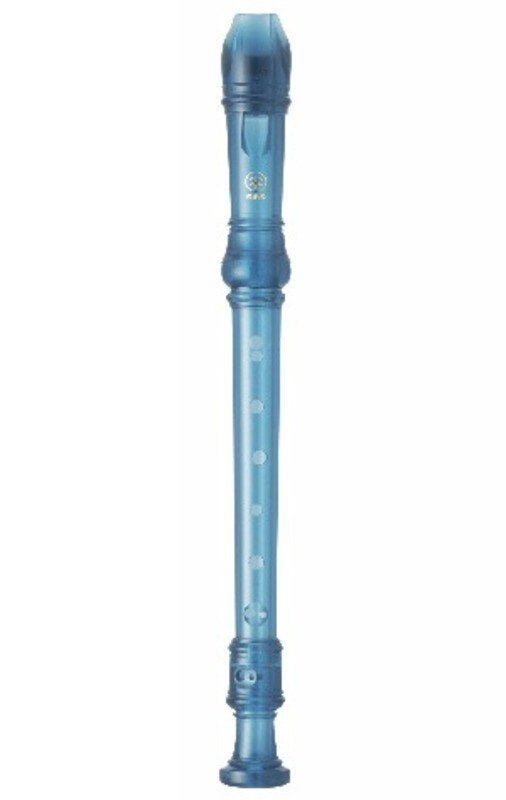 YAMAHA YRS-20BB DESCANT RECORDER BLUE 3 PIECE RAINBOW SERIES