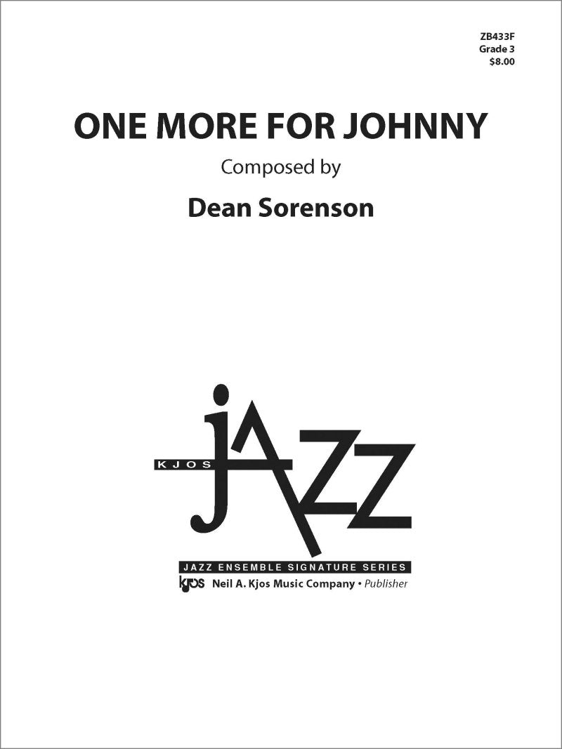 One More for Johnny - Score