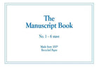 MANUSCRIPT BK 1 6 STAVE (RECYCLED) 16PP STAPLED