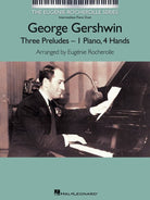 Gershwin - 3 Preludes Intermediate Piano Duets 1p 4h