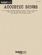 Budget Books Acoustic Songs Easy Piano