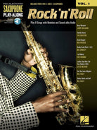 ROCK N ROLL SAXOPHONE PLAYALONG V1 BK/OLA