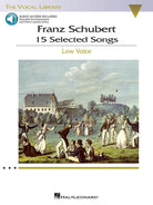 Schubert - 15 Selected Songs Low Voice Bk/ola