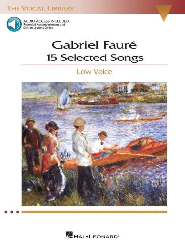Faure - 15 Selected Songs Low Voice Bk/ola