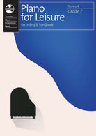 AMEB PIANO FOR LEISURE GRADE 7 SERIES 4 REC/HANDBOOK