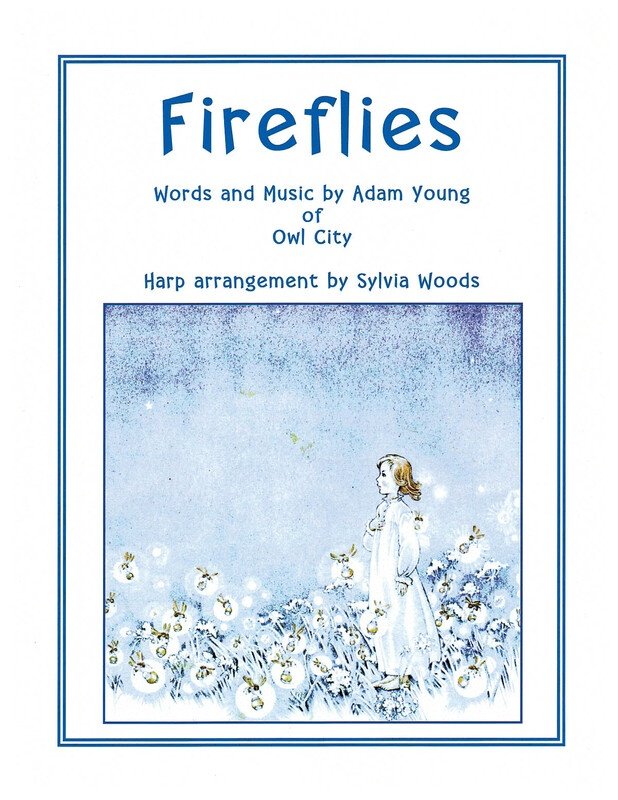 Fireflies Arranged for Harp by Sylia Woods