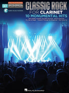 Classic Rock Clarinet Easy Instrumental Playalong Bk/ola