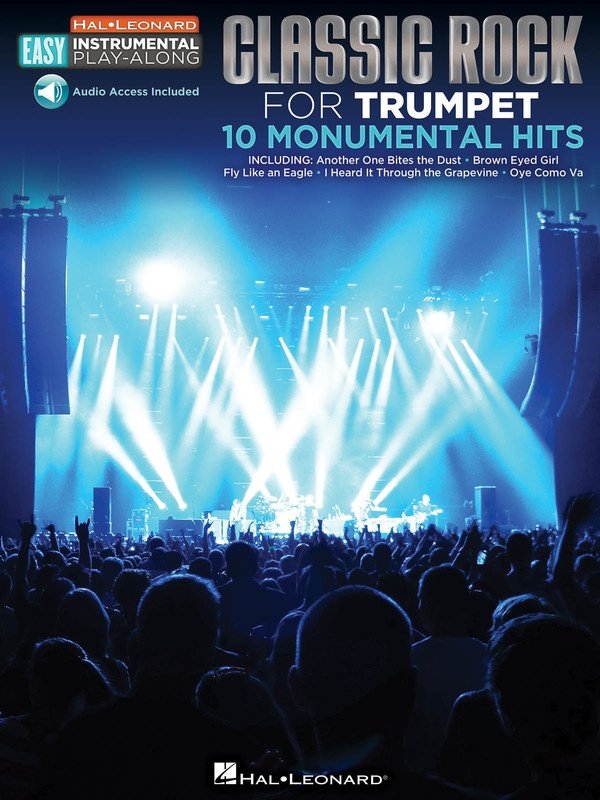 Classic Rock Trumpet Easy Instrumental Playalong Bk/ola