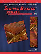String Basics Solos Bk 1 Piano Accompaniment/teachers Guide