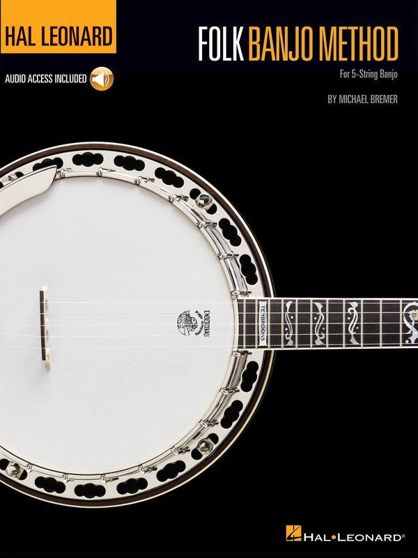 Hal Leonard Folk Banjo Method Bk/ola