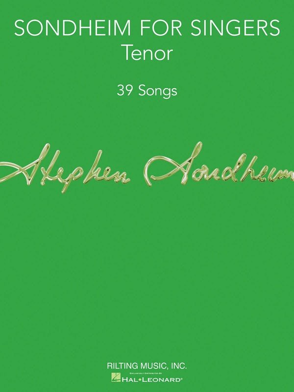 Sondheim for Singers Tenor