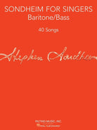 Sondheim for Singers Baritone Bass
