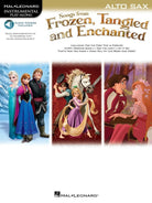SONGS FROM FROZEN TANGLED & ENCHANTED ALTO SAX BK/OLA