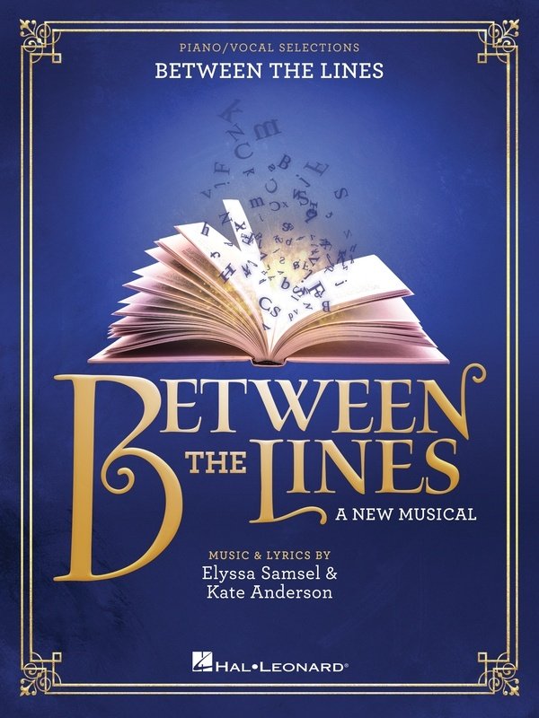 Between the Lines a New Musical Piano/vocal Selections