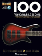 100 FUNK/R&B LESSONS BASS GOLDMINE SERIES BK/OLA