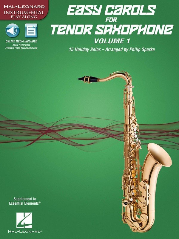 Easy Carols for Tenor Sax Vol 1 Bk/ola