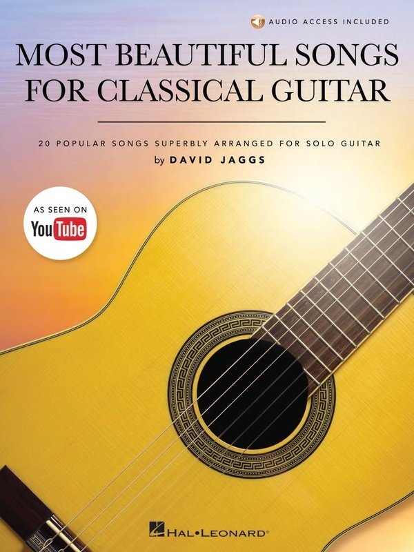 MOST BEAUTIFUL SONGS FOR CLASSICAL GUITAR BK/OLA