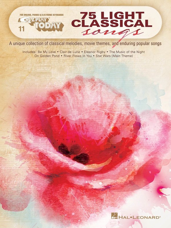 75 LIGHT CLASSICAL SONGS EZ PLAY 011