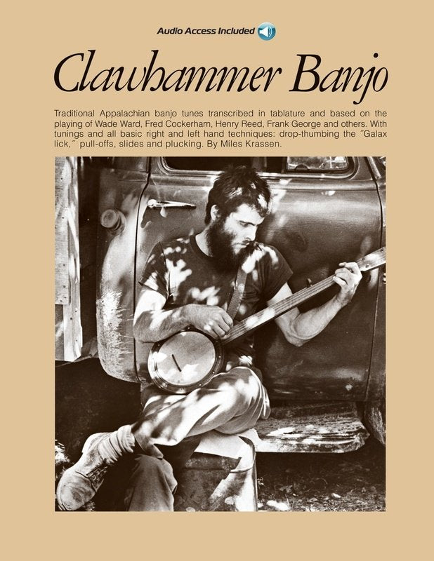 Clawhammer Banjo Bk/ola