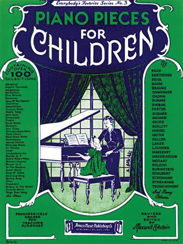 PIANO PIECES FOR CHILDREN EFS3