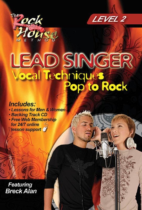 Lead Singer Tech From Pop to Rock Lvl 2 Dvd/cd