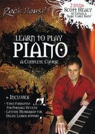 Learn to Play Piano Beginner/int 2dvd Set