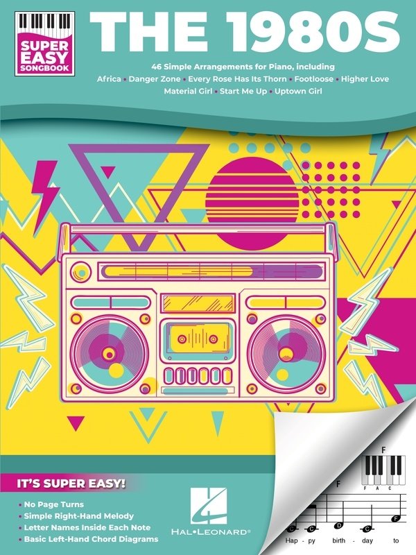 THE 1980S SUPER EASY SONGBOOK