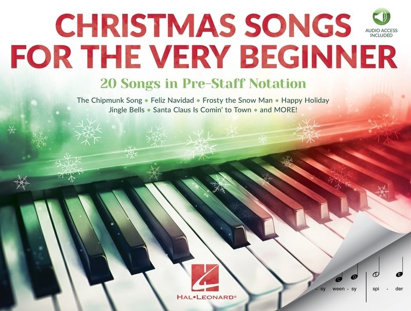 Christmas Songs for the Very Beginner Pre Reading Bk/ola