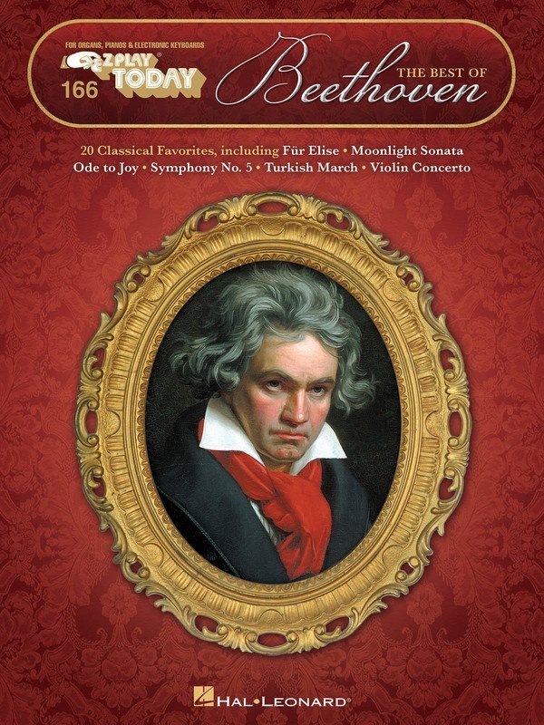 THE BEST OF BEETHOVEN EZ PLAY 166