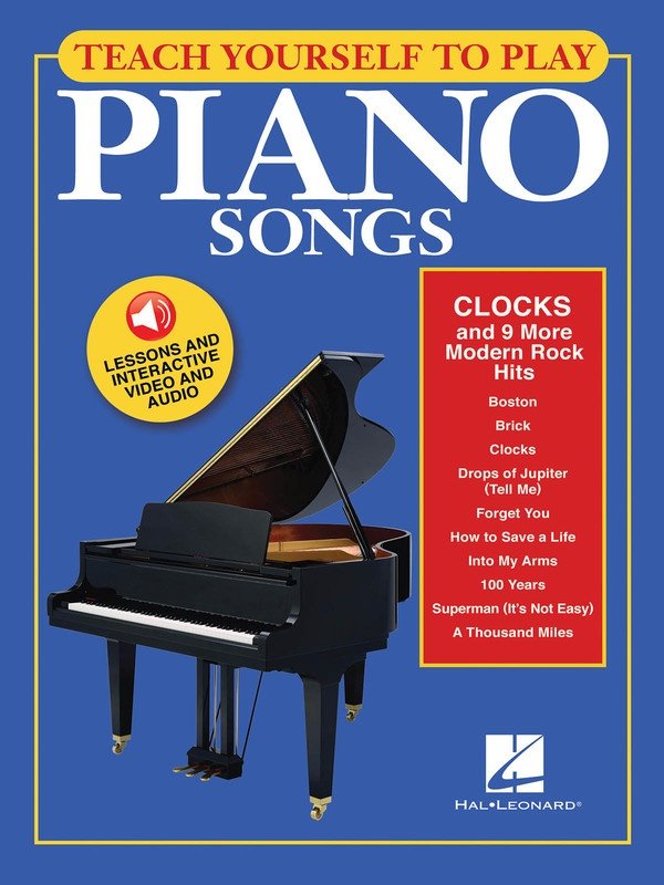 Teach Yourself Piano Clocks & 9 More Modern Rock Hits