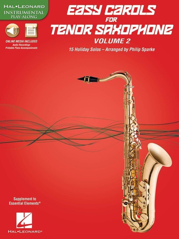 Easy Carols for Tenor Sax Vol 2 Bk/olm
