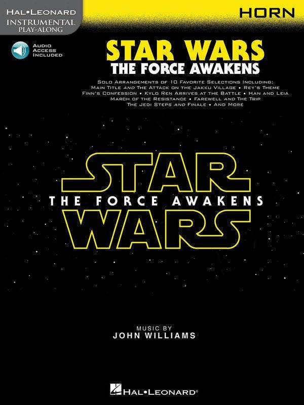 Star Wars Force Awakens Horn Bk/ola
