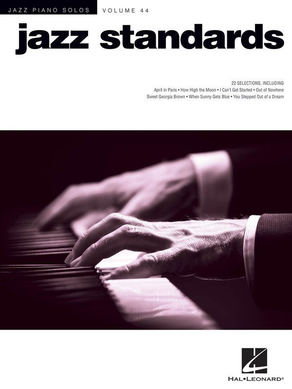 Jazz Standards Jazz Piano Solos V44 Jps
