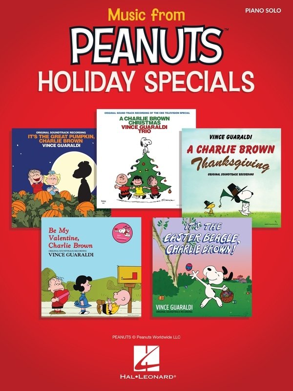 Music From Peanuts Holiday Specials Piano Solo