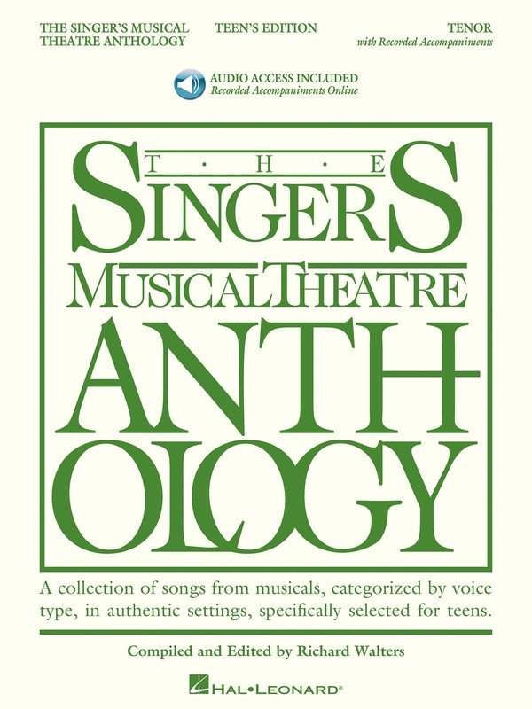 Singers Musical Theatre Anth Teens Tenor Bk/ola