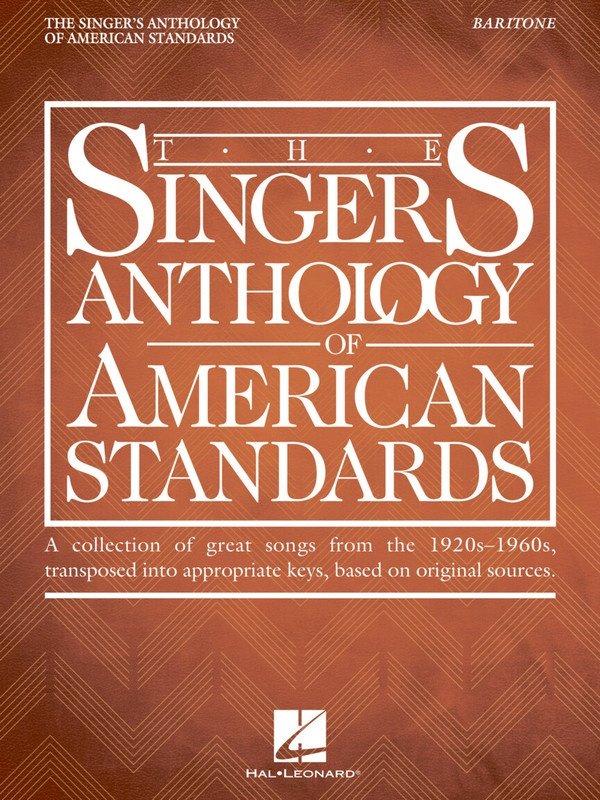 Singers Anthology American Standards Baritone