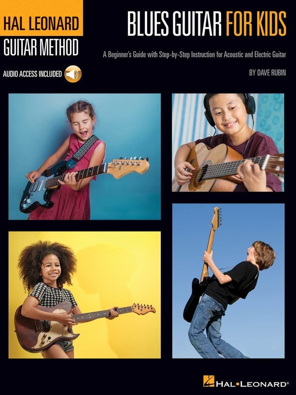 Hl Guitar Method Blues Guitar for Kids Bk/ola