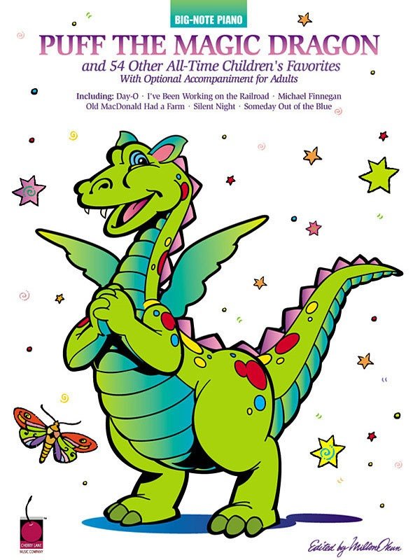 Puff the Magic Dragon and 54 Other Big Note Piano