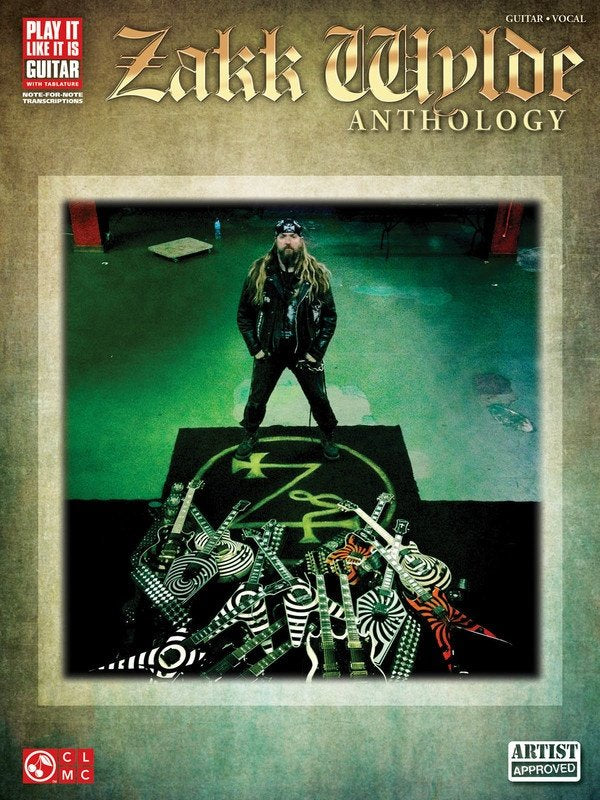 Zakk Wylde Anthology Guitar Tab Pili Rv